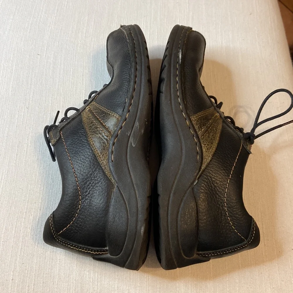 Clarks Leather Tie Up Oxfords Shoes Mens Sz 7